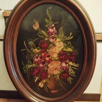 Quadro natura morta stile fiammingo  xx secolo