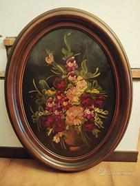 Quadro natura morta stile fiammingo  xx secolo