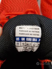 SCARPA RUNNING MIZUNO N. 44.5 - COME NUOVA