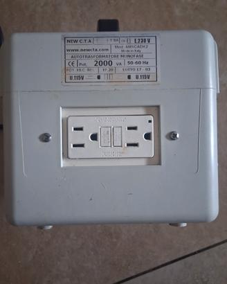 autotrasformatore monofase new ciao 2000va 