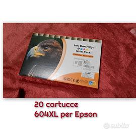 20 cartucce compatibili 604XL per Epson