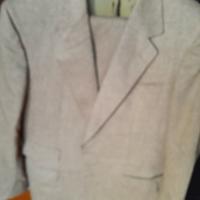 COMPLETO UOMO BRIONI CACKI INVERNALE TG 50