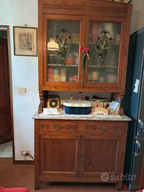 Bella credenza/vetrina Liberty-Déco (originale)