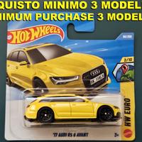 Hot Wheels '17 Audi RS 6 Avant gialla