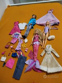 Barbie: varie bambole e accessori 