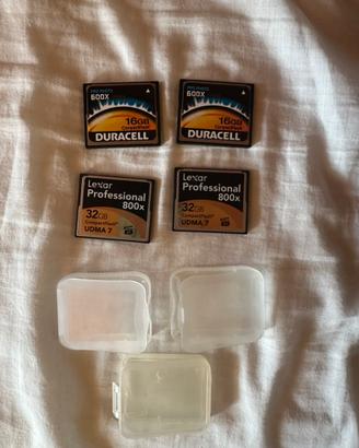 CompactFlash 2 x 32 + 2 x 16