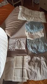 Materasso + kit culla completo 