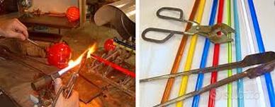 BACCHETTE FILIGRANA MURANO 33Cm