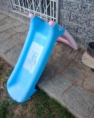 Scivolo bambini in plastica da giardino