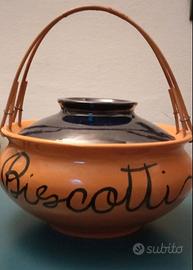 biscottiera in ceramica 