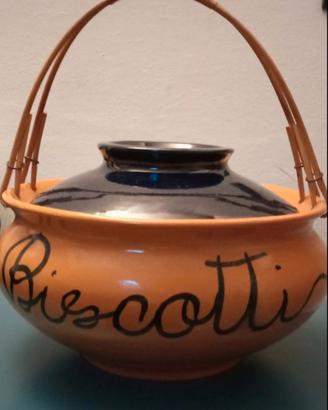 biscottiera in ceramica 