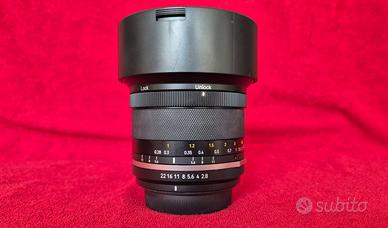 Obiettivo Samyang 14mm F:2.8 Mk II per Canon EF