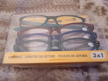 occhiali da lettura 
