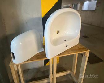 Lavabo con colonna sospeso Ideal Standard