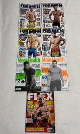 Lotto Riviste MEN'S HEALTH / FOR MEN / FLEX RARE