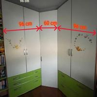 Armadio angolo MorettiCompact