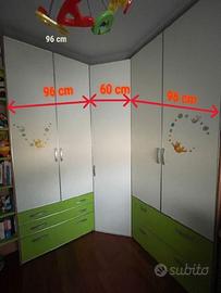 Armadio angolo MorettiCompact