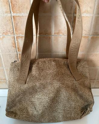 Borsa BORBONESE beige, usato