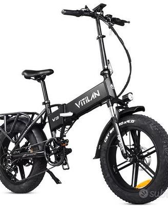 FAT BIKE PIEGHEVOLE VITILAN V3 750W 48V 13AH NEW