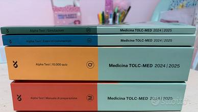 Kit completo alphatest tolc-med/semestre filtro