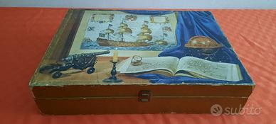 Cassetta liquori in legno