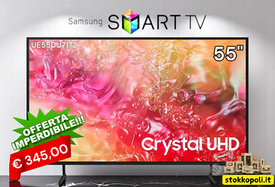 SMART TV SAMSUNG 4K CRYSTAL UHD 55" - UE55DU7172