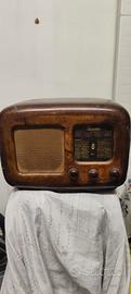 radio vintage + registratore di cassa 