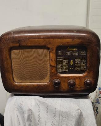 radio vintage + registratore di cassa 