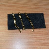 Collana da uomo color oro