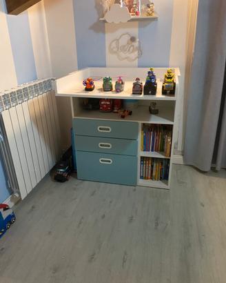 Fasciatoio scrivania ikea
