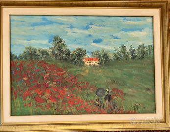 Quadro Teresio Pastorino campagna