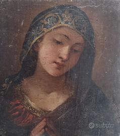 Dipinto antico su tavola del 600