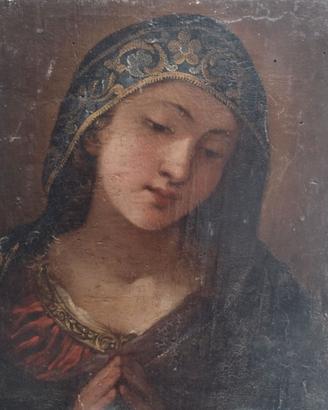 Dipinto antico su tavola del 600