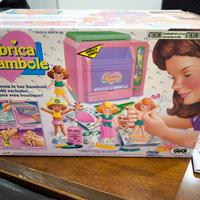 Fabbrica bambole gioco vintage