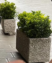 Regal0 3 Fioriere in cemento 100x40x40 cm