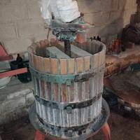 torchio per uva manuale 