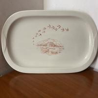 Piatto rettangolare Mulino Bianco anni ‘80 36x24cm