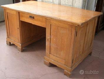 SCRIVANIA SCRITTOIO TAVOLO INDUSTRIALE