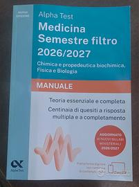 Manuale Semestre filtro medicina