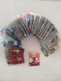 trasparent cards  Gormiti album final evolution