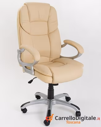 POLTRONA PRESIDENZIALE MODELLO SILKY - NUOVA