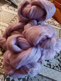 matasse di lana color Lila super chit  1 chilo