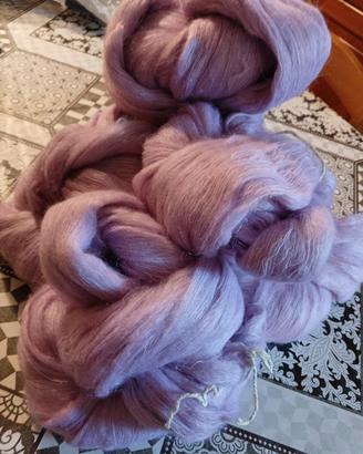 matasse di lana color Lila super chit  1 chilo