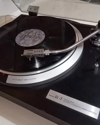 JVC QL-7 TT-71 PIATTO GIRADISCHI + Stanton 681 EEE