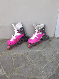 roller  regolabili da bambina