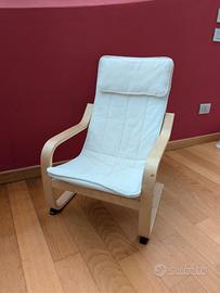 Poltroncina Ikea Poang da bambino