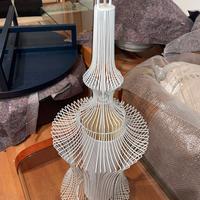 Lampadario a sospensione in ferro battuto