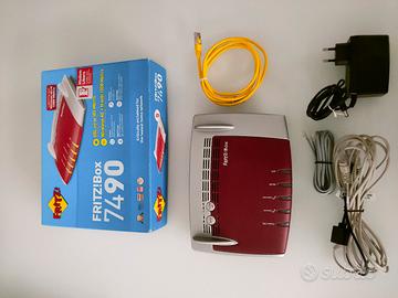 Modem Router VoIP FRITZ!Box 7490