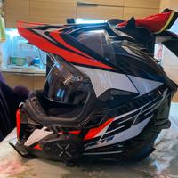 Casco LS2 MX701 Explorer XXL Carbonio Rosso
