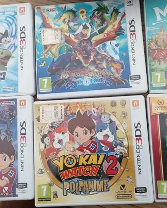 giochi switch e Nintendo 3ds